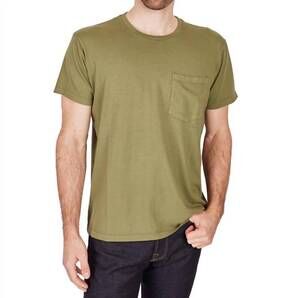 NEW IRON & RESIN stock basic tee in olive